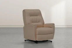 Rogan II Leather Power-Lift Recliner -Modern Office Shop 101604 none leather lift side 14