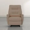 Rogan II Leather Power Rocker Recliner -Modern Office Shop 101610 beige leather recliner signature 01