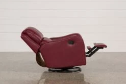 Scorpio Red Wallaway Swivel Glider Recliner -Modern Office Shop 107894 4
