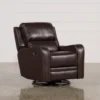 Scorpio Brown Wallaway Swivel Glider Recliner -Modern Office Shop 107895 0