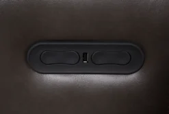 Bowie Leather Power Gliding Rocker Recliner With Power Headrest & USB -Modern Office Shop 110393 7