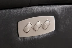 Dev Smoke Leather Power Rocker Recliner With Power Headrest & Lumbar -Modern Office Shop 207214 7