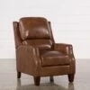 Douglas Caramel Leather High Leg Recliner 2 Douglas Caramel Leather High Leg Recliner -Modern Office Shop 207215 0
