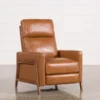 Daniel Nutmeg Leather Push Back Recliner -Modern Office Shop 207220 0