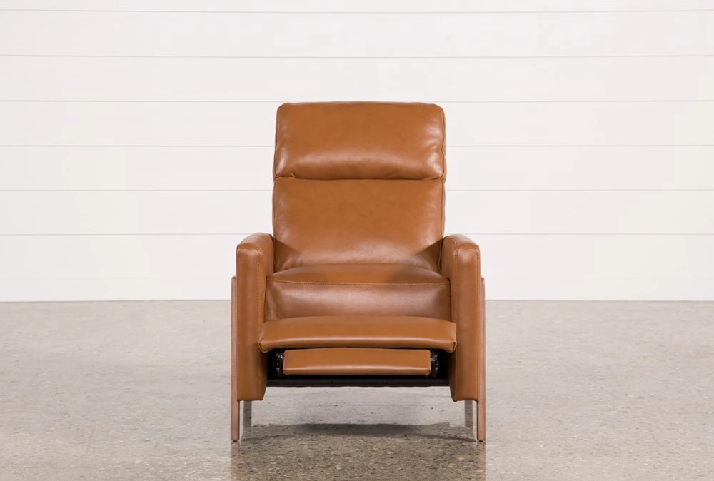 Daniel Nutmeg Leather Push Back Recliner 5 Daniel Nutmeg Leather Push Back Recliner - Image 3
