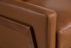 Daniel Nutmeg Leather Push Back Recliner 13 Daniel Nutmeg Leather Push Back Recliner -Modern Office Shop 207220 5