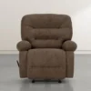 Decker III Fabric Wallaway Recliner -Modern Office Shop 213315 brown fabric recliner signature 01