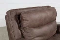 Garland Bark Cuddler Power Recliner With Power Headrest & USB -Modern Office Shop 218301 grey fabric recliner 7