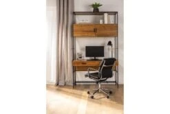 Moby Black Faux Leather Low Back Rolling Office Chair -Modern Office Shop 223564 black faux leather office chair room 48