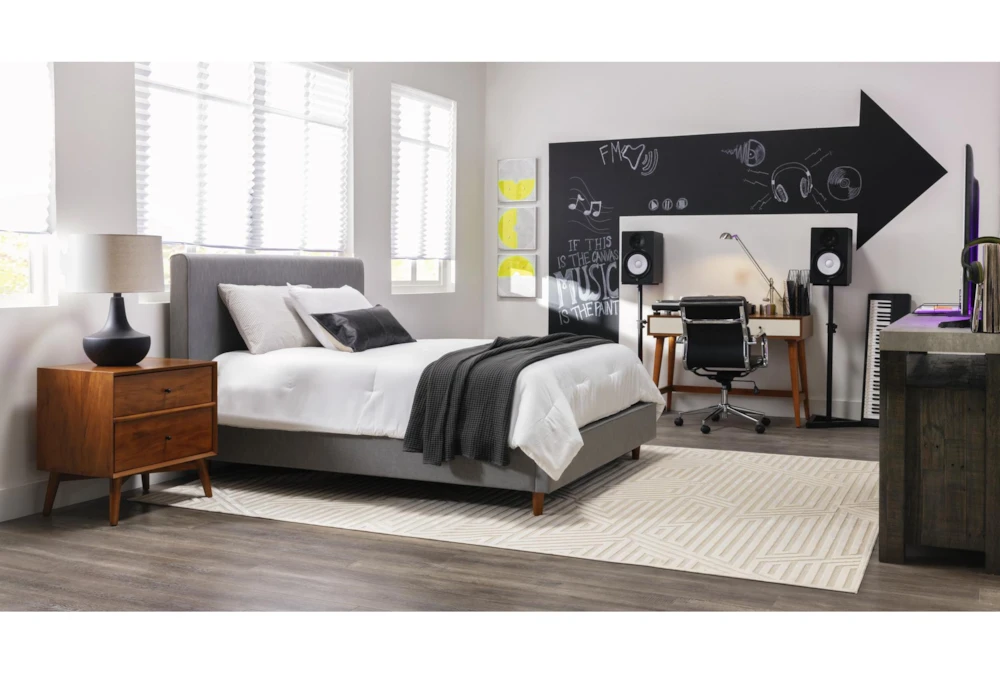 Moby Grey Faux Leather Low Back Rolling Office Chair 12 Moby Grey Faux Leather Low Back Rolling Office Chair - Image 10