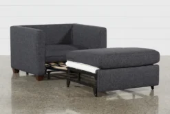 Cliff 45" Twin Sleeper Chair 11 Cliff 45" Twin Sleeper Chair -Modern Office Shop 225829 black fabric sleeper 3