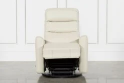 Hercules Oyster Swivel Glider Rocker Recliner With Adjustable Headrest -Modern Office Shop 228214 beige fabric recliner 4