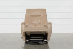 Rogan II Leather Cafe Latte Swivel Glider Recliner 12 Rogan II Leather Cafe Latte Swivel Glider Recliner -Modern Office Shop 228288 latte leather recliner 3