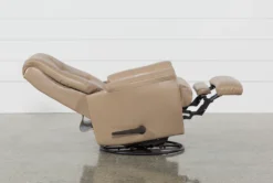 Rogan II Leather Cafe Latte Swivel Glider Recliner 13 Rogan II Leather Cafe Latte Swivel Glider Recliner -Modern Office Shop 228288 latte leather recliner 5