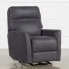 Siri Dark Grey Power Wallaway Recliner 1 Siri Dark Grey Power Wallaway Recliner -Modern Office Shop 233033 grey fabric power recliner 1