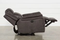 Griffin Grey Power Recliner -Modern Office Shop 233512 grey fabric power recliner 5