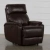 Connie Espresso Power Wallaway Recliner With Power Headrest & USB 2 Connie Espresso Power Wallaway Recliner With Power Headrest & USB -Modern Office Shop 240980 brown fabric recliner signature 01