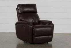 Connie Espresso Power Wallaway Recliner With Power Headrest & USB