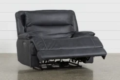 Garland Charcoal Cuddler Power Recliner With Power Headrest & USB -Modern Office Shop 240991 charcoal fabric recliner 5