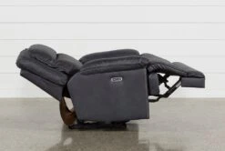 Garland Charcoal Cuddler Power Recliner With Power Headrest & USB -Modern Office Shop 240991 charcoal fabric recliner 6