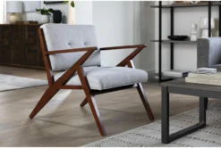 Kendrick Stone Accent Chair -Modern Office Shop 244489 natural fabric accent chair room 83