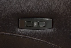 Shane Leather Power Recliner With Power Headrest -Modern Office Shop 244855 brown leather recliner detail 08