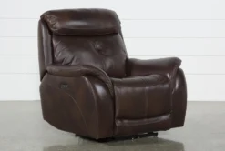 Shane Leather Power Recliner With Power Headrest