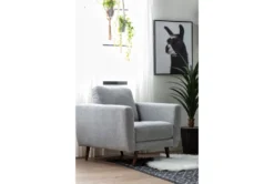 Ginger Grey Chair 15 Ginger Grey Chair -Modern Office Shop 246462 grey fabric chair room 09