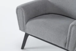 Lounge Grey Accent Chair -Modern Office Shop 247281 grey fabric accent chair detail 44