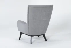 Lounge Grey Accent Chair -Modern Office Shop 247281 grey fabric accent chair side 19