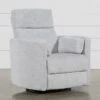Rayna Dove Power Swivel Glider Recliner 2 Rayna Dove Power Swivel Glider Recliner -Modern Office Shop 247517 grey fabric swivel glider signature 01