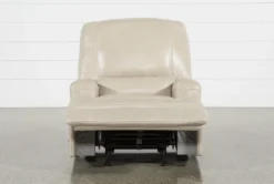 Grandin Wheat Leather Glider Recliner 12 Grandin Wheat Leather Glider Recliner -Modern Office Shop 248523 beige leather glider recline 04
