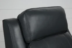 Bridget Grey Power Wallaway Recliner With Power Headrest, Lumbar & USB -Modern Office Shop 248843 grey polyester wallaway feature 14