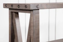 Jaxon Grey 54" Bookcase 9 Jaxon Grey 54" Bookcase -Modern Office Shop 251322 grey wood bookcase detail 03