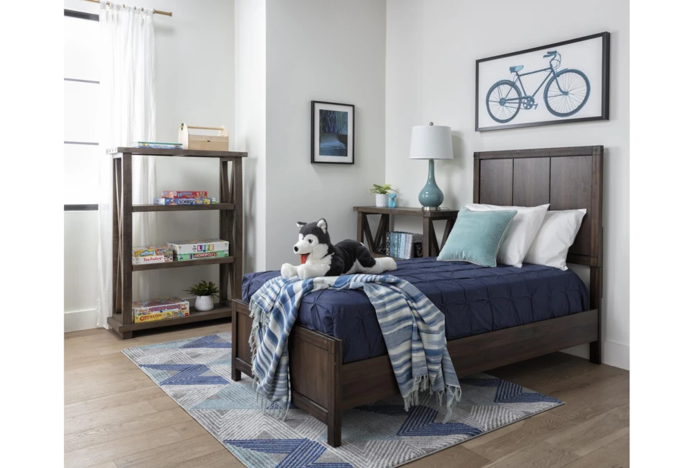 Jaxon Grey 54" Bookcase 7 Jaxon Grey 54" Bookcase - Image 5