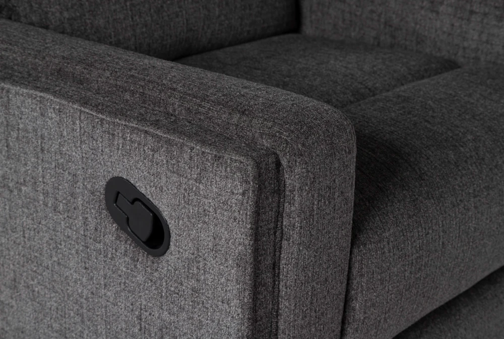 Hewitt Grey Manual Recliner 6 Hewitt Grey Manual Recliner - Image 4