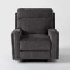 Hewitt Grey Manual Recliner -Modern Office Shop 254372 grey fabric recliner signature 05