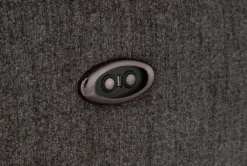 Hewitt Grey Power Recliner With USB -Modern Office Shop 254397 grey fabric power recliner with usb detail 04