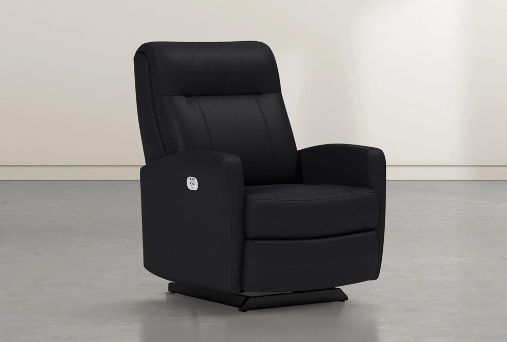 Dale IV Leather Power Rocker Recliner With Power Headrest 4 Dale IV Leather Power Rocker Recliner With Power Headrest - Image 2