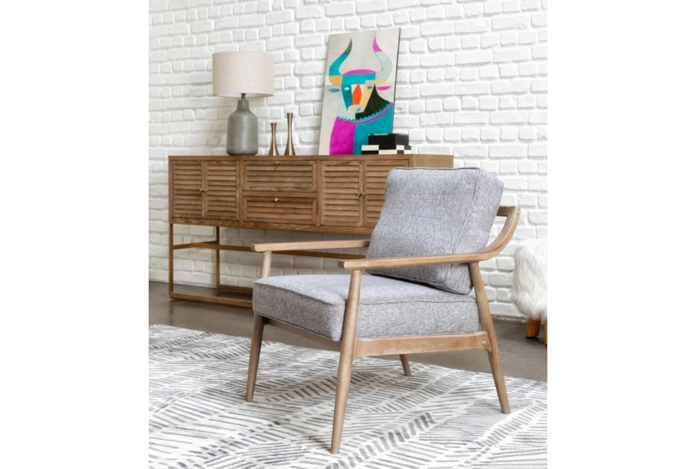 Dena Grey Accent Chair 9 Dena Grey Accent Chair - Image 7