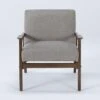Derick Cocoa Accent Chair 1 Derick Cocoa Accent Chair -Modern Office Shop 256083 brown fabric accent chair signature 01