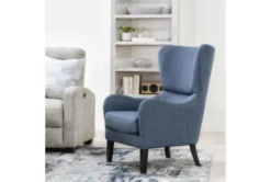 Marisol Indigo Accent Chair 19 Marisol Indigo Accent Chair -Modern Office Shop 256084 blue fabric accent chair room 62