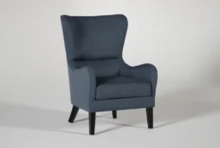 Marisol Indigo Accent Chair 12 Marisol Indigo Accent Chair -Modern Office Shop 256084 blue fabric accent chair side 18