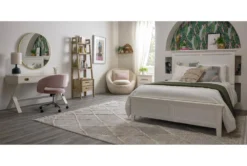 Phoebe Blush Velvet Rolling Office Chair -Modern Office Shop 256361 pink fabric office chair room 46