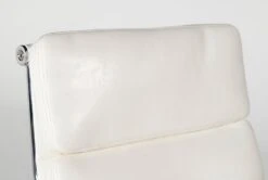 Moby White Faux Leather High Back Rolling Office Chair 13 Moby White Faux Leather High Back Rolling Office Chair -Modern Office Shop 256363 white multi media office chair detail 05