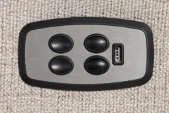 Jayden Power Recliner With Power Headrest & USB 16 Jayden Power Recliner With Power Headrest & USB -Modern Office Shop 259136 brown polyester recliner hardware 07