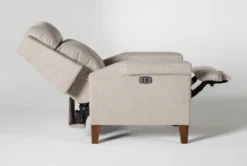 Jayden Power Recliner With Power Headrest & USB 15 Jayden Power Recliner With Power Headrest & USB -Modern Office Shop 259136 brown polyester recliner recliner 05