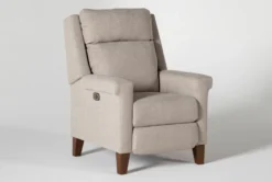 Jayden Power Recliner With Power Headrest & USB 12 Jayden Power Recliner With Power Headrest & USB -Modern Office Shop 259136 brown polyester recliner side 02