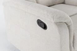Suzy II Cream Wallaway Recliner -Modern Office Shop 259757 beige fabric wallaway detail 44