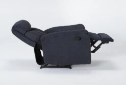 Suzy II Blue Wallaway Recliner -Modern Office Shop 259759 blue fabric wallaway side 20